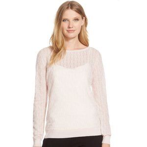 Classiques Entier Cashmere Textured Knit Sweater - M